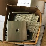 Rentadora / fixació de placa quadrada d'acer inoxidable super duplex s32205 (f60) personalitzada