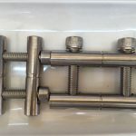 ansi 316ti / ca 1.4571, 317l / ca 1.4438 sèries de barres de connexió d'acer inoxidable